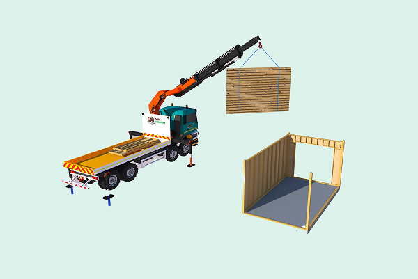 Pose par nos équipes